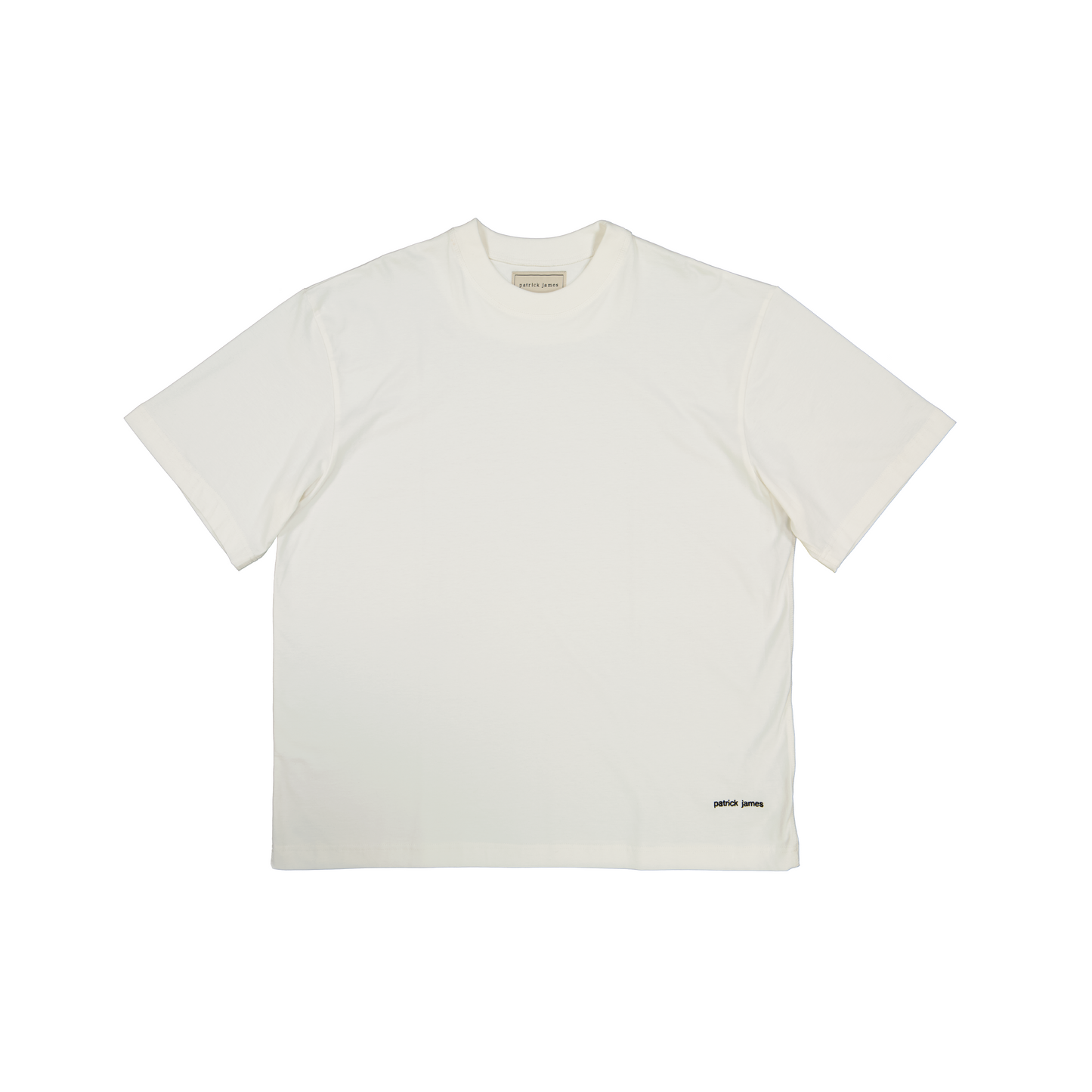 box cut oversized mens t-shirt natural white south africa